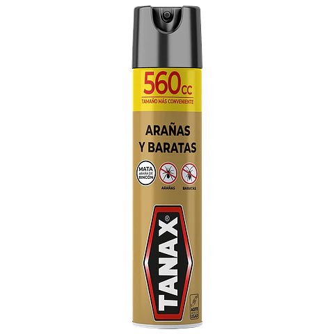 Insecticida Aerosol Arañas y Baratas 560cc