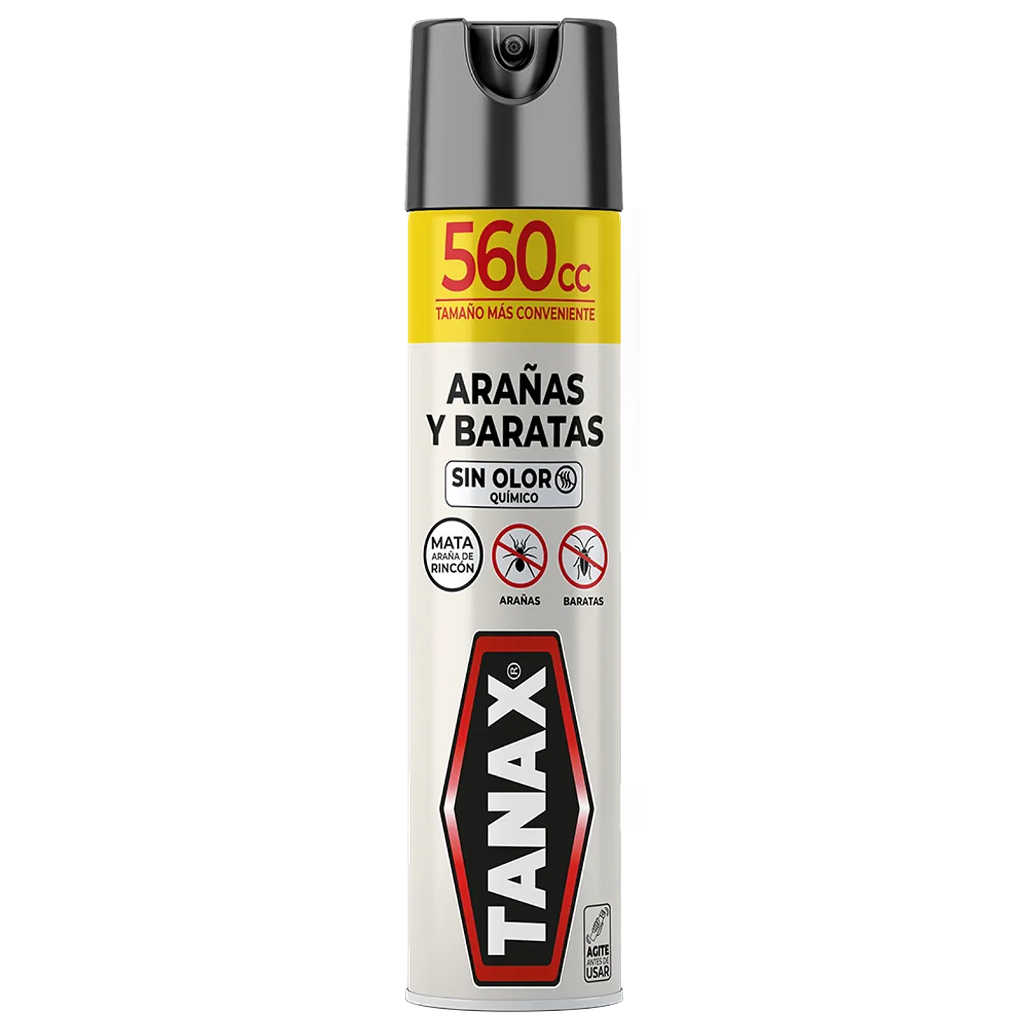 Insecticida Aerosol sin Olor Arañas y Baratas 560cc 1