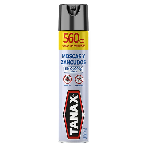 Insecticida Aerosol sin Olor Moscas y Zancudos 560cc