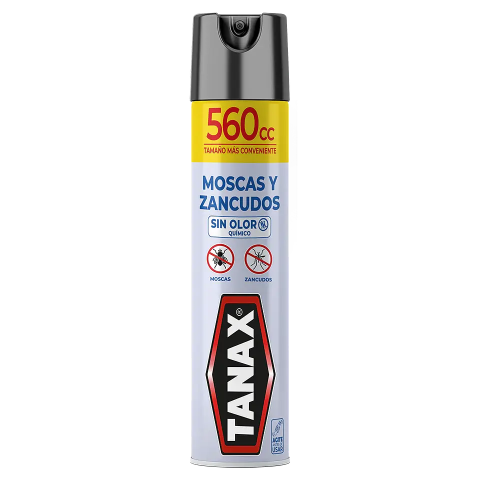 Insecticida Aerosol sin Olor Moscas y Zancudos 560cc 1