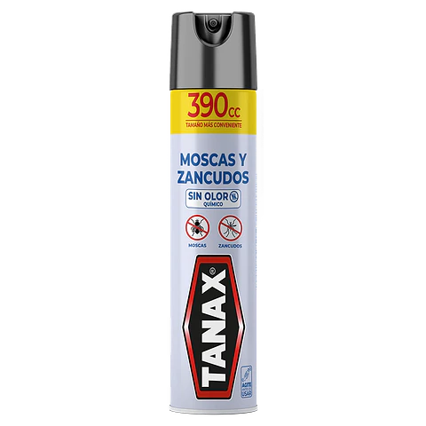 Insecticida Aerosol sin Olor Moscas y Zancudos 390cc