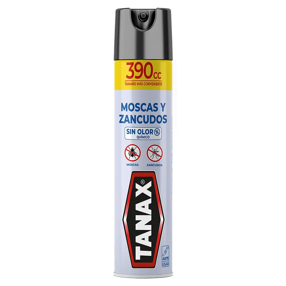 Insecticida Aerosol sin Olor Moscas y Zancudos 390cc 1