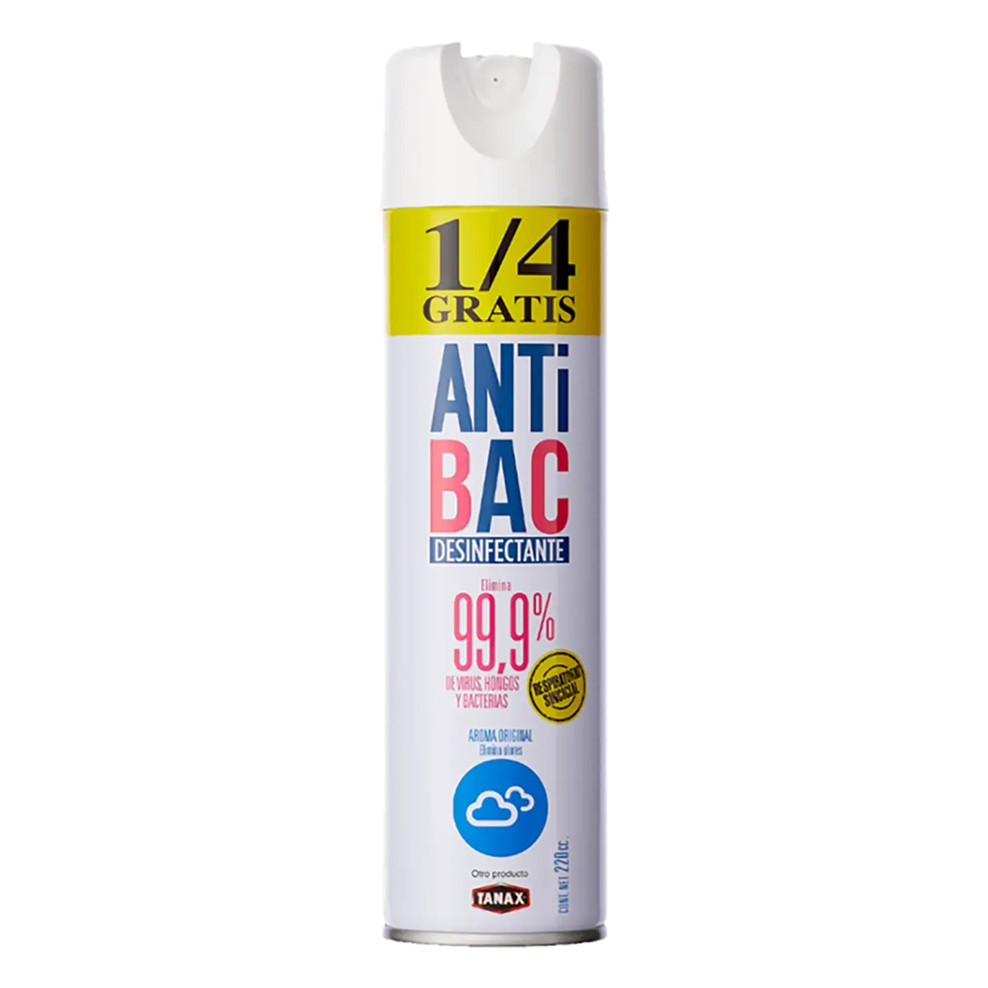 Desinfectante Aerosol Original 220cc 1