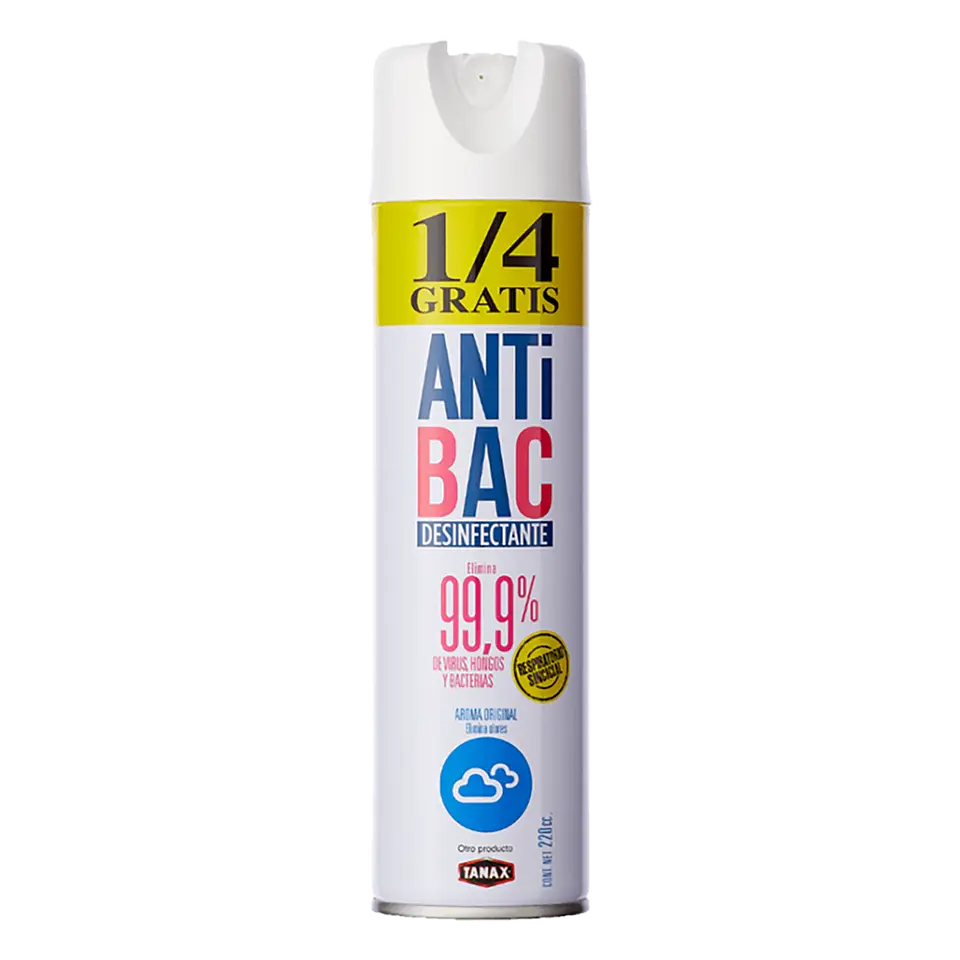 Desinfectante Aerosol Original 220cc 1