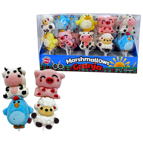 Marshmallow Granja x20 Un