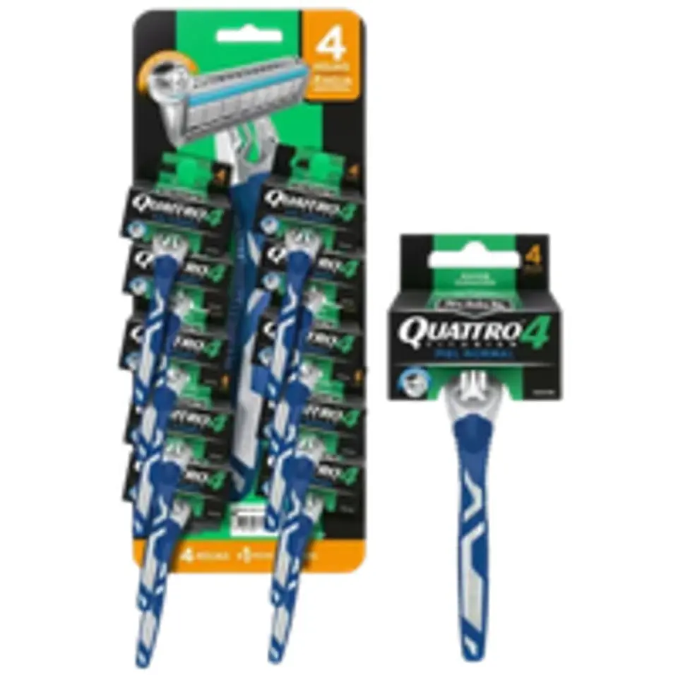 Maquina de Afeitar Quattro Titanium 1