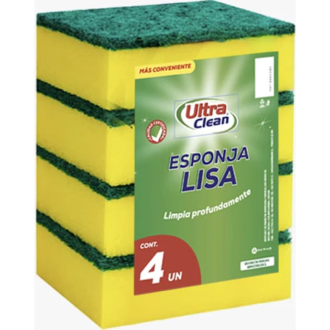Esponja Lisa Pack x4 Un