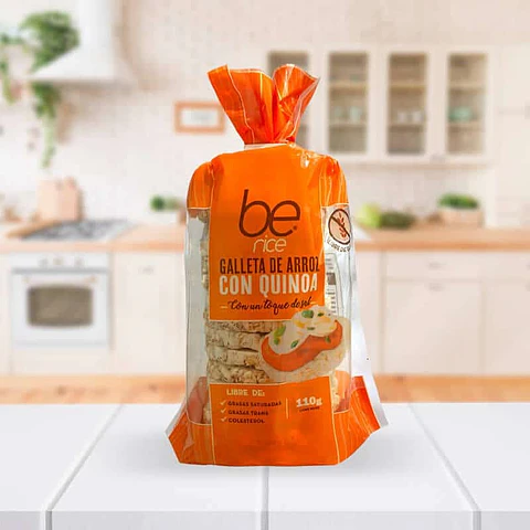 Galleta Arroz Quinoa Salada 110grs