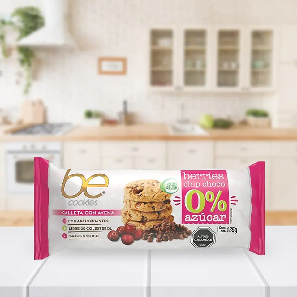 Galleta Avena 0% Azucar Berries Chips Chocolate 1