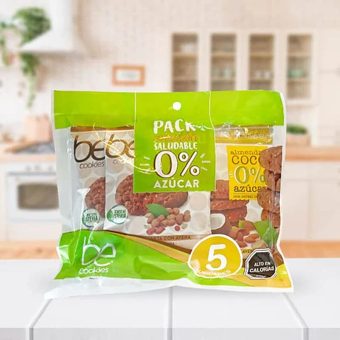 Pack Colacion 0% Azucar x5 Un
