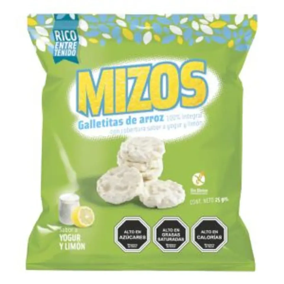 Galleta Arroz Yogurt Limon 25grs 1