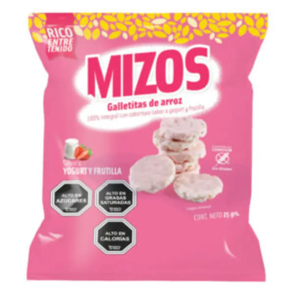 Galleta Arroz Yogurt Frutilla 25grs 1