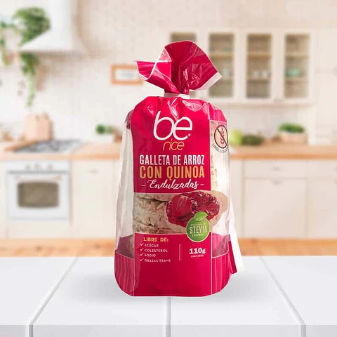 Galleta Arroz Quinoa Dulce 110grs