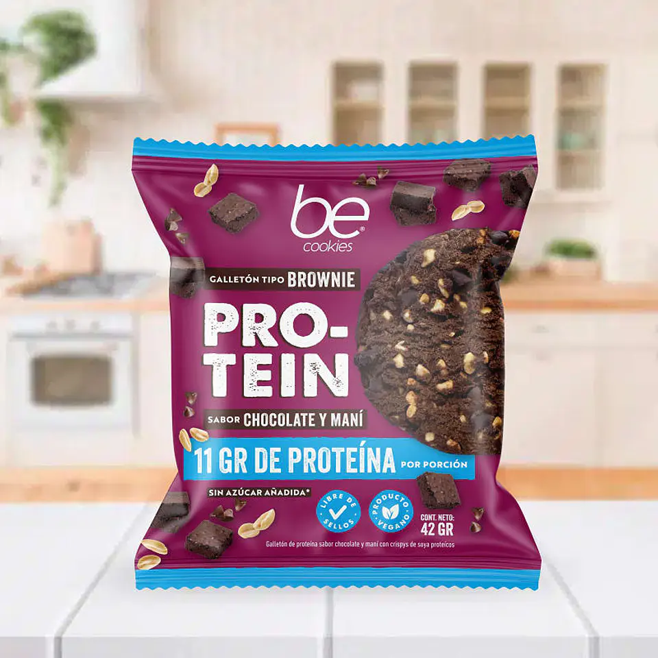 Display Galleton Protein Chocolate/Mani x10 Un 1