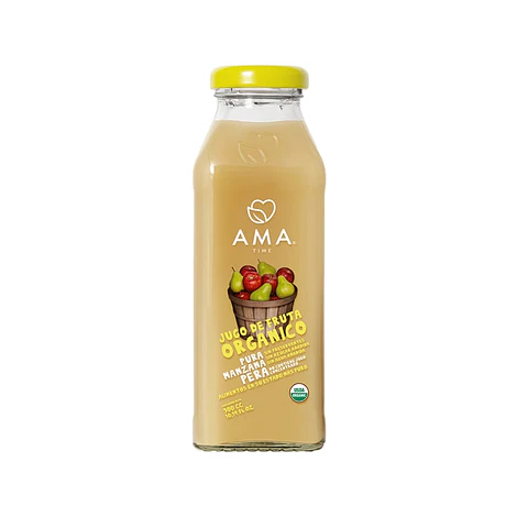 Jugo Vidrio 300cc Manzana Pera