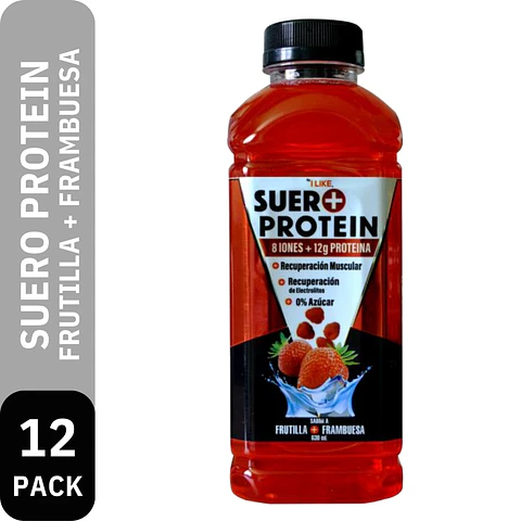Suero + Proteina PET Frutilla Frambuesa (630ml)