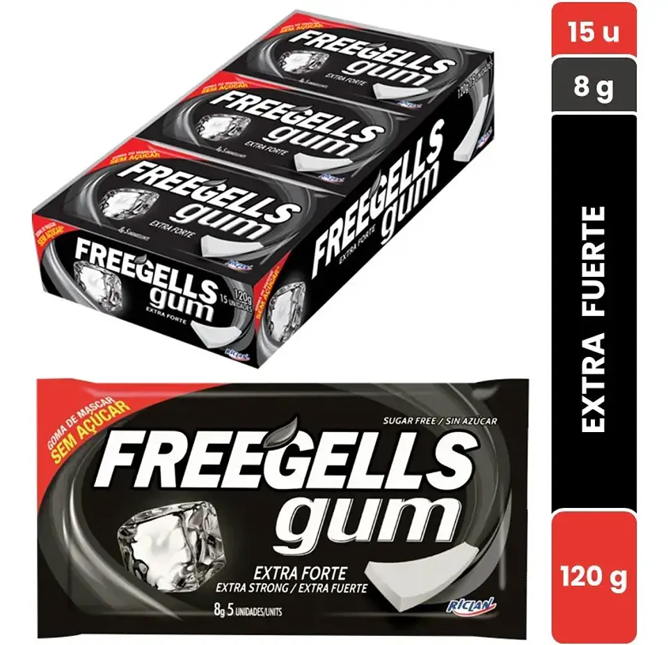 Chicle Extra Fuerte 1