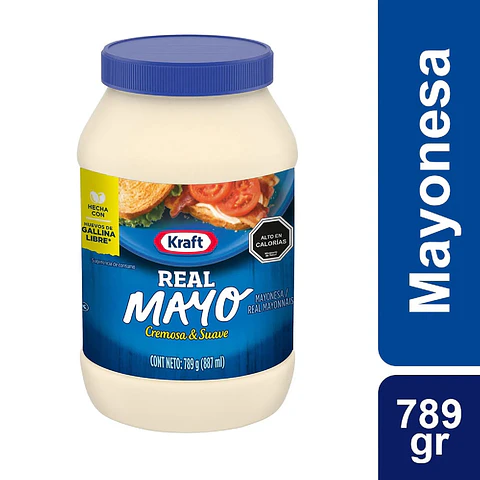 Mayonesa Frasco 789grs