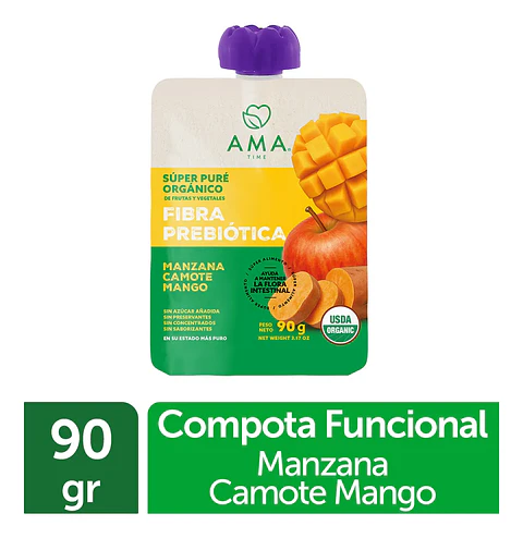 Super Pure 90grs Manzana Camote Mango Inulina