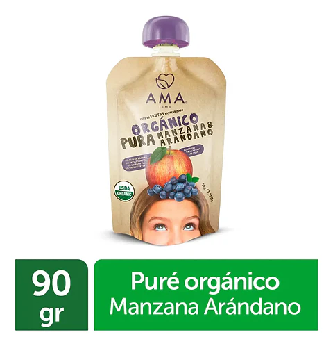 Pure 90grs Manzana Arándano