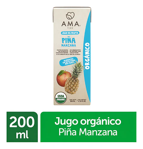 Jugo Tetra sabor Manzana Piña