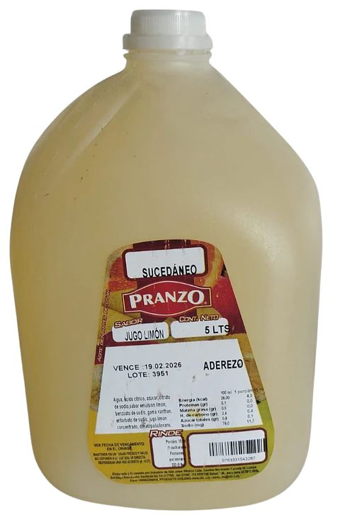 Sucedaneo de Limon Bidon