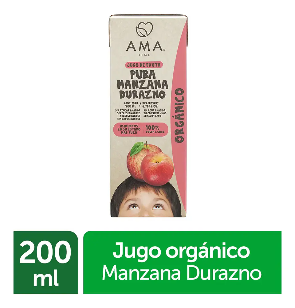 Jugo Tetra sabor Manzana Durazno 1
