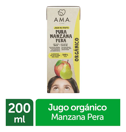 Jugo Tetra sabor Manzana Pera