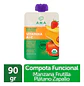 Super Pure 90grs Manzana Zapallo Frutilla Plátano - Miniatura 1