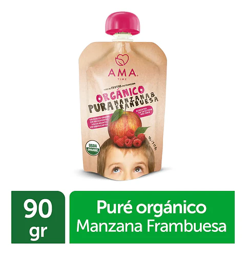 Pure 90grs Manzana Frambuesa