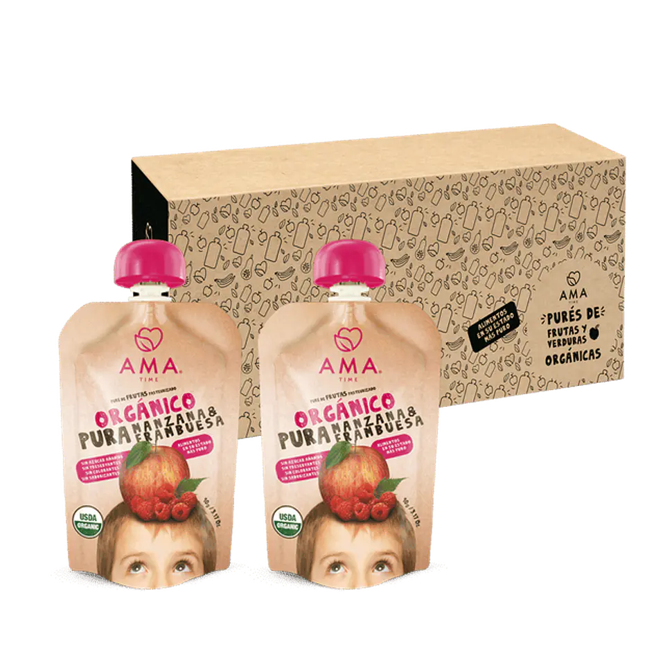 Pure 90grs Manzana Frambuesa 2