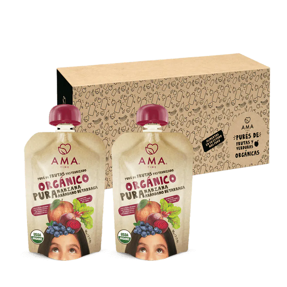 Pure 90grs Manzana Arándano Betarraga 2