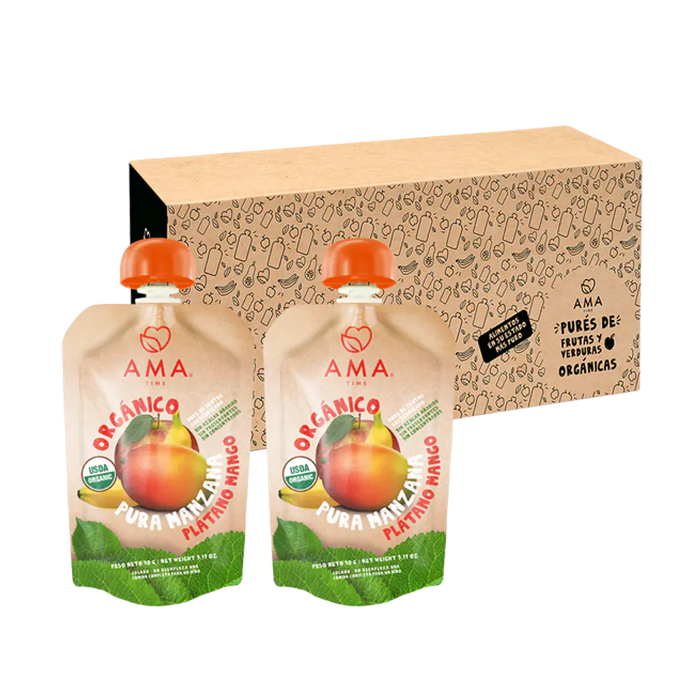 Pure 90grs Manzana Plátano Mango 2