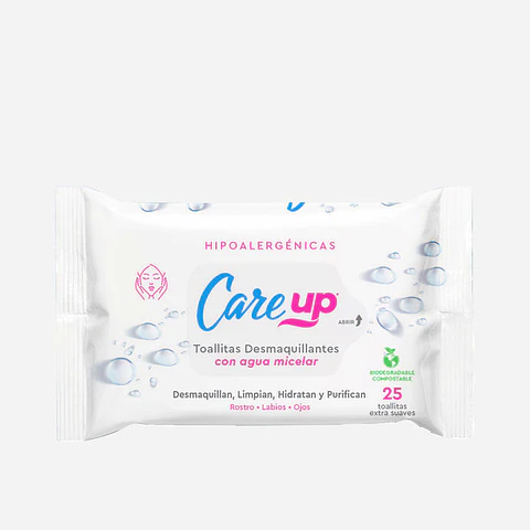 Toallitas Desmaquillantes con Agua Micelar