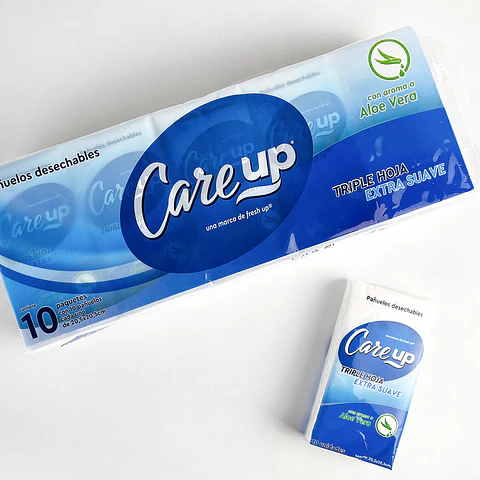 Pañuelos Desechables Triple Hoja Extra Suave