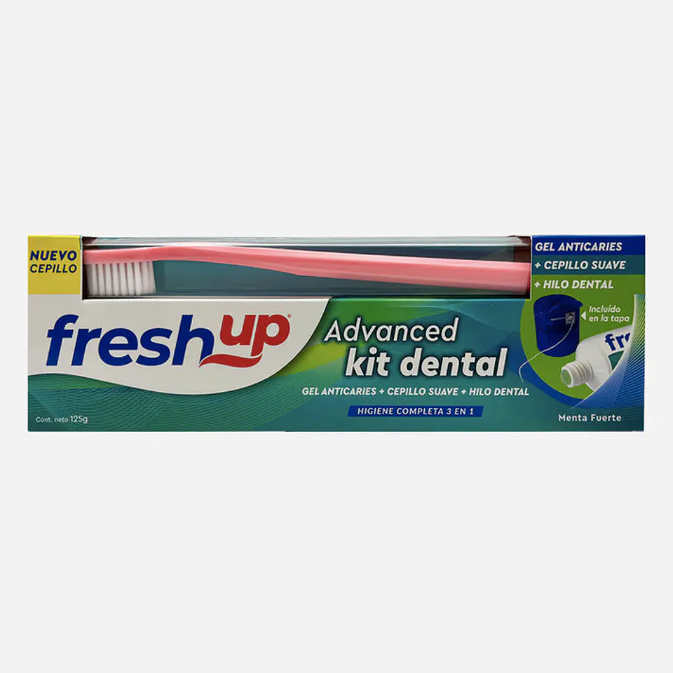 Pasta Dental Advanced Kit Dental Pasta + Hilo + Cepillo 1