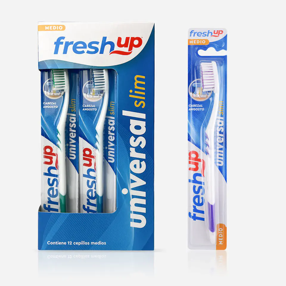 Cepillo Adulto Universal Slim Medio (12 Unidades) 1