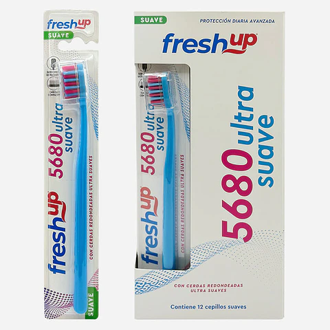 Cepillo Adulto 5680 Ultra Suave + Capuchon (12 Unidades)