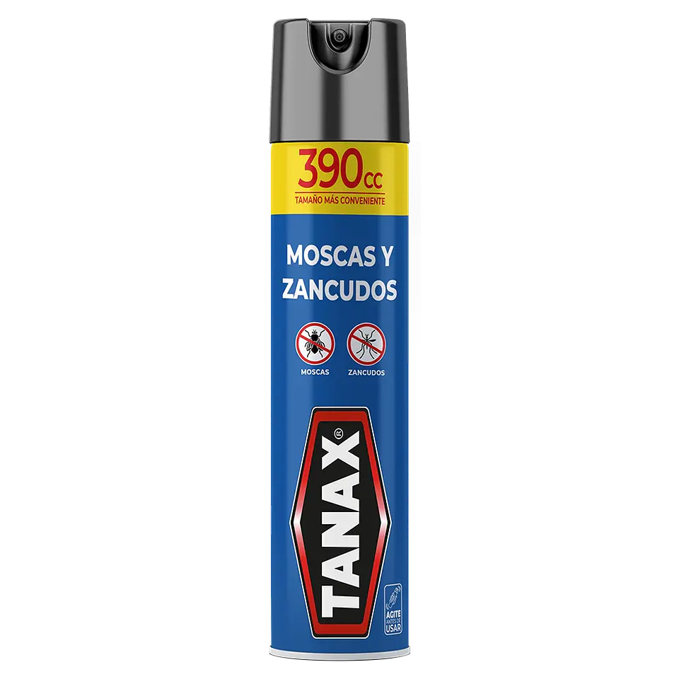 Insecticida Aerosol Moscas y Zancudos (390cc) 1