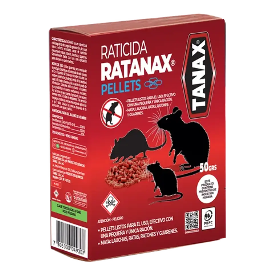 Raticida Pellets (50grs) 1