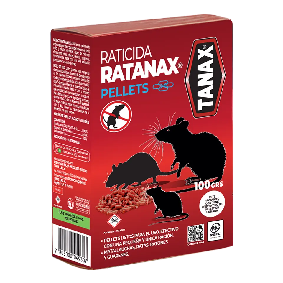 Raticida Pellets (100grs) 1