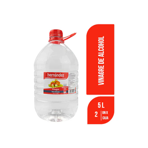 Vinagre Alcohol Incoloro 4,0° 5L