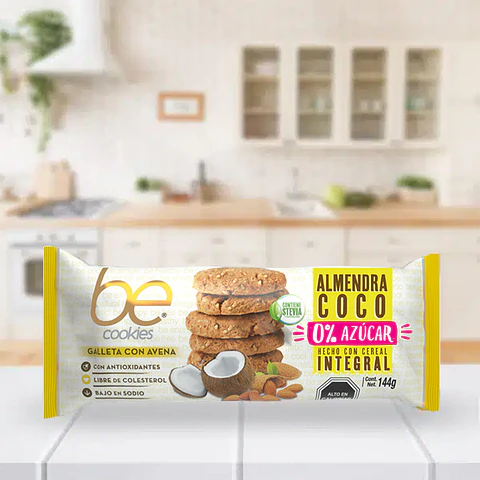 Galleta Avena 0% Azucar Almendra Coco