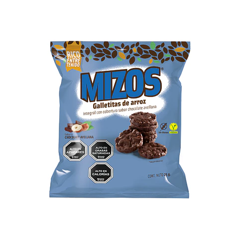 Galleta Arroz Chocolate Avellana