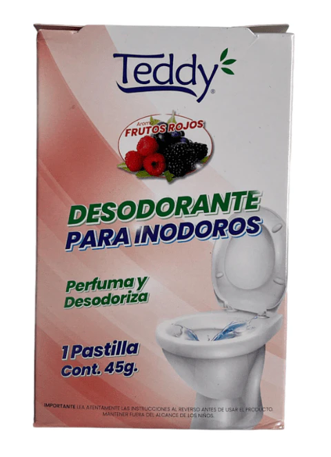 Desodorante Pastilla WC Frutos Rojos