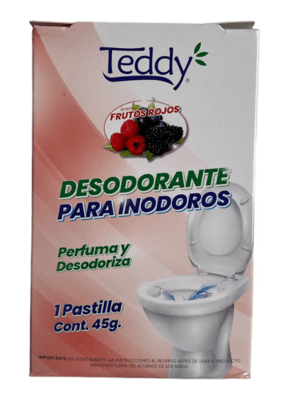 Desodorante Pastilla WC Frutos Rojos 1