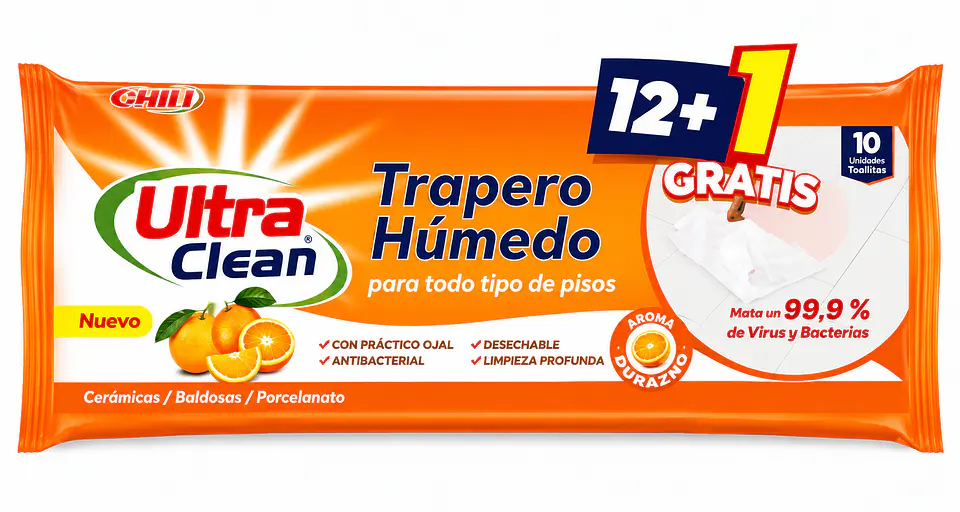 Traperos Humedos Desechables 4