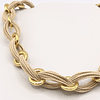 Gold Plated Spun Necklace 