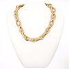 Gold Plated Spun Necklace 