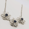 Necklace Filigree Flowers 